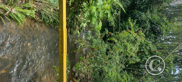 A stream between Calle 9 and Carrera 3A