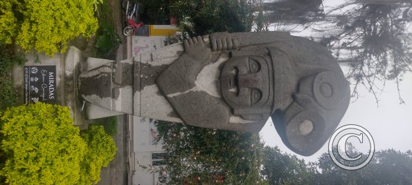 Sculpture at Carrera 3 and Calle 4