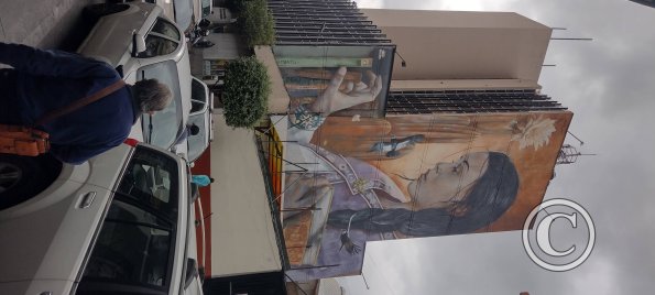 Mural on Mariano Castillo near Sucre