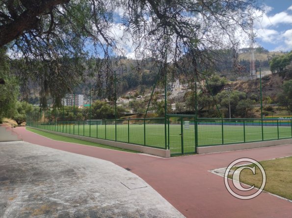 Parque el Sueño, futbol cancha