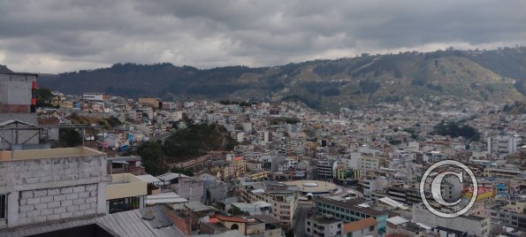 View of Ambato from the Reloj Ambato