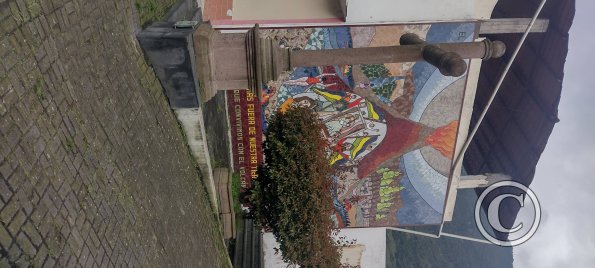 Mural at Ambato and Juan Montalvo