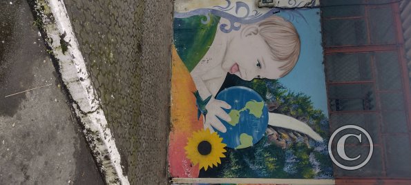Mural on Luis A Martinez near Rafael Vieira