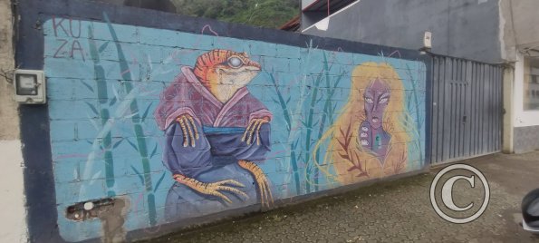 Mural on Rafael Nieira near Luis A Martinez