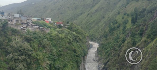 Rio Pastaza from Puente San Francisco