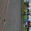 City name sign in Parque Yaznan at Av Natalia Jarrin and Av Vicente Rocafuerte