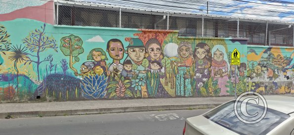 Mural on Teran at Simon Bolivar (2)