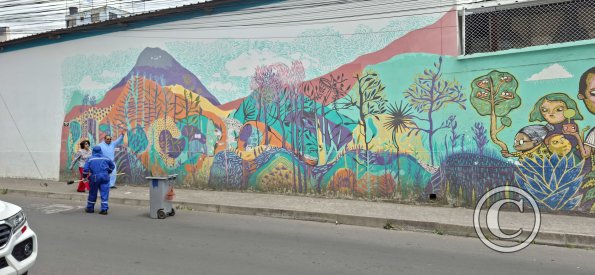 Mural on Teran at Simon Bolivar (3)