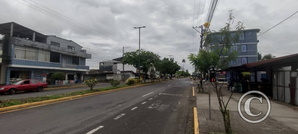 Av 9 de Octubre from Aguarico