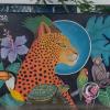 Mural in Parque del Barrio Paraiso Amazonico at Av 9 de Octubre and Rio Zuno