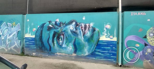 Mural on Sixto Duran Ballen near Av Quito (3)