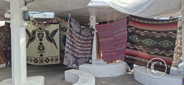 Plaza de Ponchos at Quiroga and Sucre