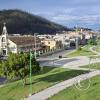 View from overpass, Parque Linea