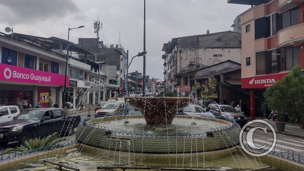 Fountain at Av Ceslao and C 20 de Julio