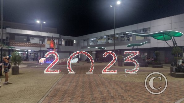 Plaza Mexico 2023 sign