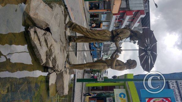 Statue at Av Ceslao Marin and C General Villamil