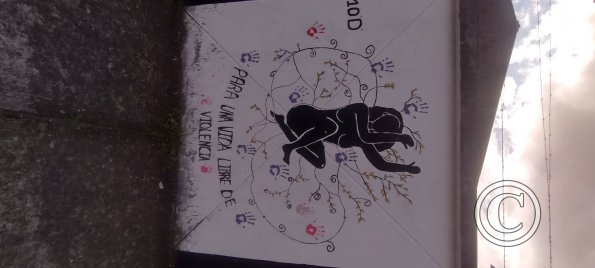 Mural at Tec General school