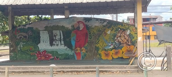 Mural on E45A at Calle D