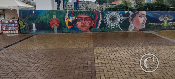 Mural in Parque Central (2)