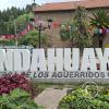 City name sign in the Plaza de Armas