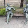 Statues at the Plaza de Armas