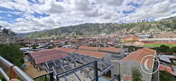 View from Jiron Tupac Amaru