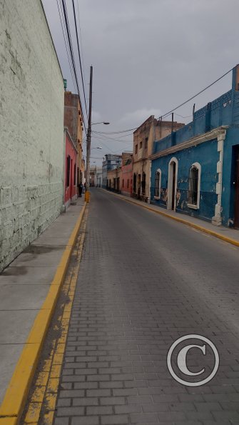Calle Lucas Poblete y Calle Rivero