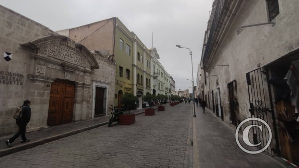 Calle Santa Catalina near the Plaza de Armas