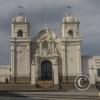 Iglesia Santa Marta, built in 1550, in front of Plaza Espana at Calle Colon y Calle Siglo XX