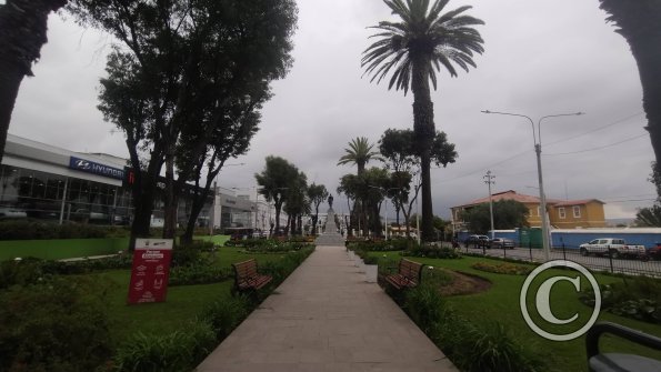 Parque Mariano Melgar at Av. Parra near Av. Andres Martinez