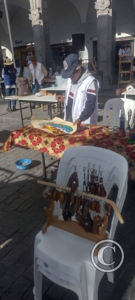 Plaza de Armas, exhibition, artwork