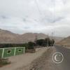 The road going out to the actual town of Atico