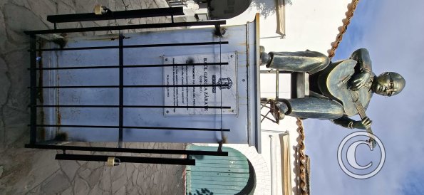 Monument to Raul Garcia Zarate in Plazoleta de la Merced