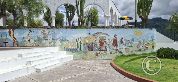 Mural at Mirador de Acuchimay