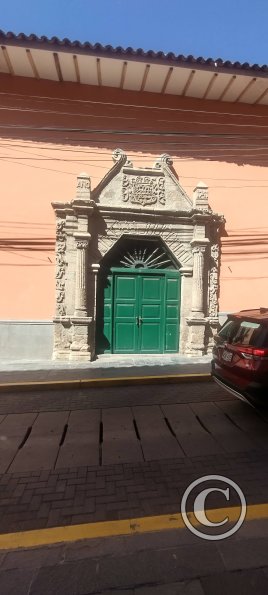 Possibly the Casa de Huamanca, Jiron Cusco near Portal Municipal
