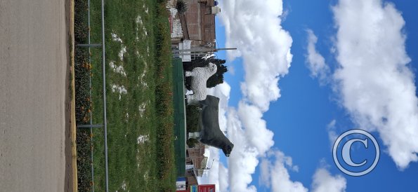 City entrance Ovalo on PE-35