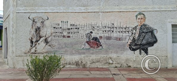 Mural on Jiron 2 de Mayo at Jiron Cusco