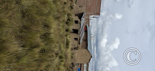 Whats left of an old Adobe house