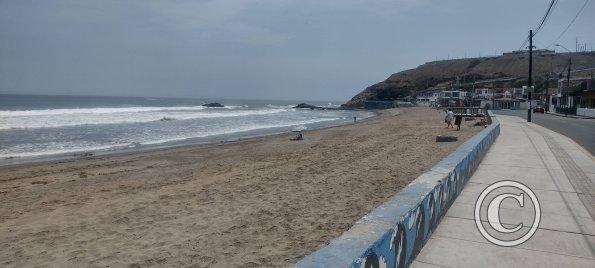 The beach