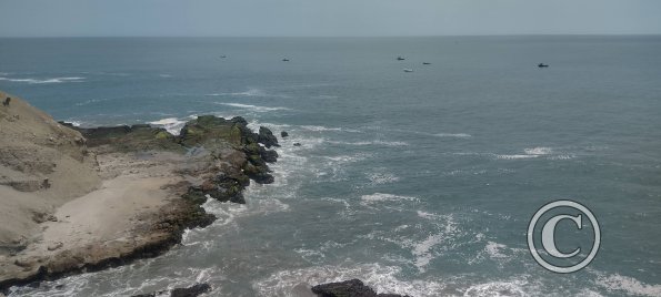 View of the ocean