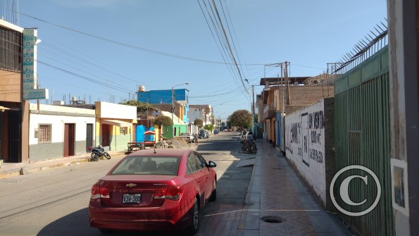 Jiron 28 de Julio from Calle Teniente Ferrer