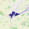 Canete 2023 walking route with photo locations