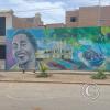 Mural across from Parque Primavera on Calle Los Nardos near Calle Carlos Sutton