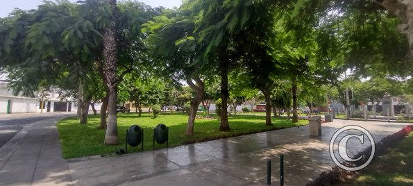 Parque Bardelli one block from Calle Capitan Peralta y Calle Bardelli