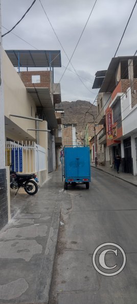 Calle Miguel Grau looking from Calle Trujillo