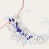 Chepen 2024 walking route with photo locations
