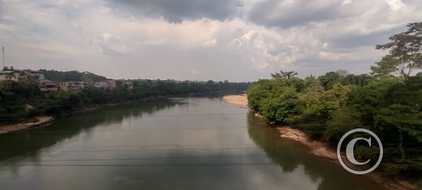 Rio Palcazu from the bridge