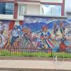 Mural at Av Micaela Bastidas and Alcides Vigo