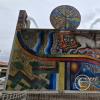Parque Orellana - backside of the fountain at Av El Sol and Av Tullumayo