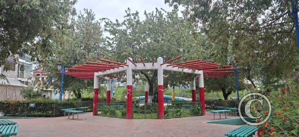 Plaza Capulies at Av Los Cipreses and Av Las Gardenias